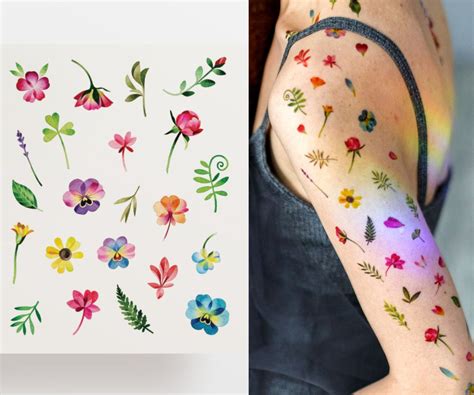 Vibrant, Eye-catching Temporary Tattoos - Get Yours Today!